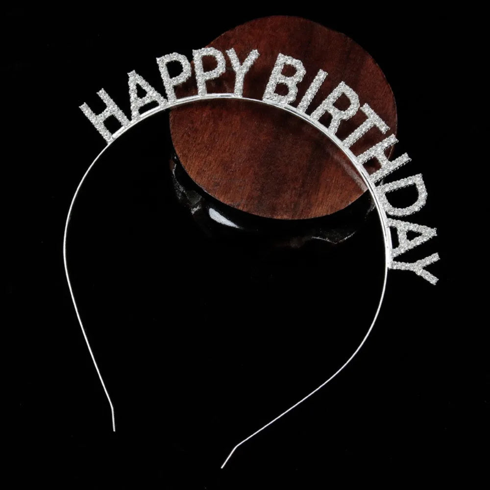 Happy Birthday Lettered Headband